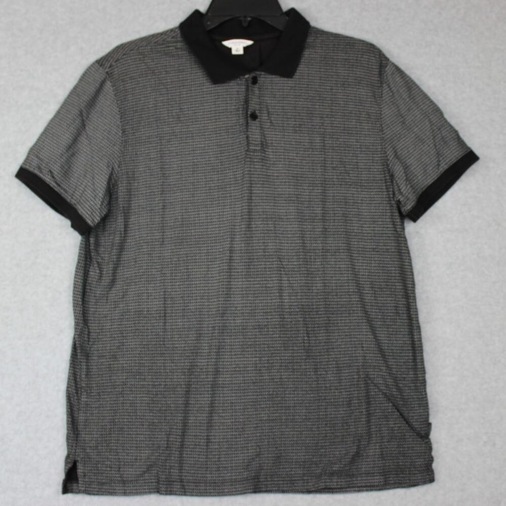 Calvin Klein Mens‎ Polo Shirt M Black